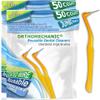 Orthomechanic Reusable Interdental Angle Brushes Jumbo Pack - Remove Plaque - Toothpick (Tight - Orange - 50 Count Pack of 2) view 1