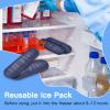 MDMAX Ice Packs for Insulin Travel Case, Reusable TSA Approved Insulin Cooler Ice Packs for Insulated Travel Medical Diabetic Supplies Storage Organizer Bag (2 Pack) view 3