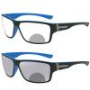 Men's Cycling Driving Photochromic Bifocal Reading Glasses Sports Goggles Square Transition Presbyopia Readers Eyeglasses (blue, 3, multiplier_x) view 1