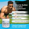 Gym Molly Creatine Hydrochloride Powder, Highly Soluble Creatine Hydrochloride, Unflavoured, Vegan, Workout Supplement for Men and Women, Muscle Builder Creatine Supplement (75 Servings, 750mg) view 3