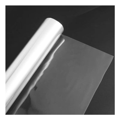 MOMOJIA Clear Cellophane Wrap Roll - 33x 1.8ft Thicken Transparent Long Film Gift Wrappings for Flowers Craft Basket Packing Paper