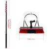 Niczu Window Cleaning Brush Equipment, Water/Hose Fed Pole, Photovoltaic and Solar Panels Cleaner Kit, Window Cleaning Pole,5.4M/18FT view 2