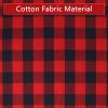 Aboofx 3 Pack Extra Large Drawstring Christmas Bags, 31.5 x 17.7 Inch Large Plaid Fabric Santa Sack Present Bags Stocking Storage for Christmas Party Xmas Ornaments Supplies view 4