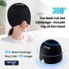 NEWGO Migraine Relief Cap Headaches Ice Cap with Top Coverage, Hot and Cold Therapy, Migraine Headache Relief Cap for Tension, Stress & Hangover view 2