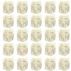 25 Pcs Candy Gift Box, Wedding Boxes Sweets Favour Decorations Box Couple Design Luxury Lase Cut Party Favor Ribbon (White), 5x5x8cm (10335232ACHJX6) view 1
