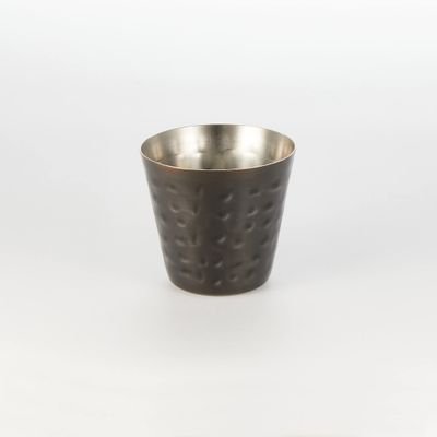 American Metalcraft HAMSCB Sauce Cups, 2.5 oz., Black