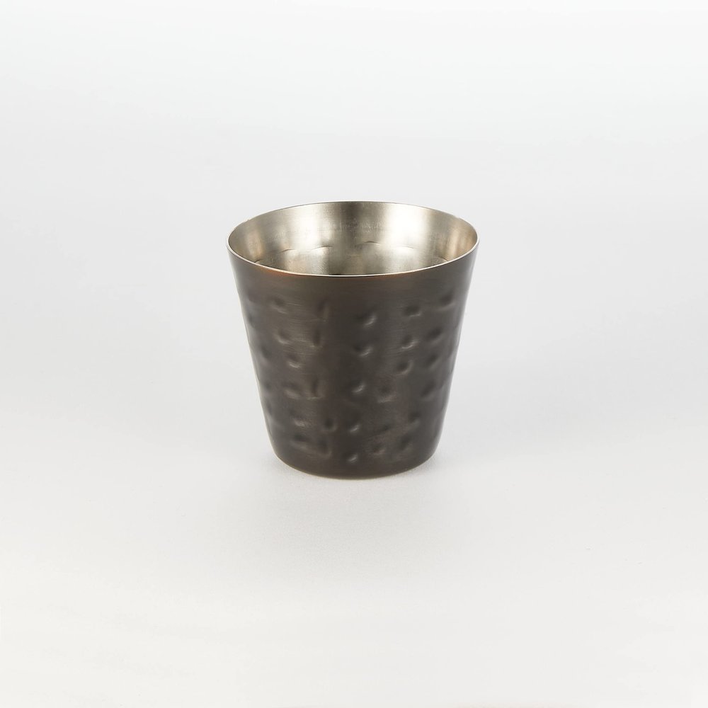 American Metalcraft HAMSCB Sauce Cups, 2.5 oz., Black