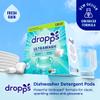 Dropps UltraWash Dishwasher Pods, Fresh Rain (120 Count) - Biobased Power Deep Clean Dishwasher Detergent Tablets for Sparkling Shiny Dishes - No Rinse Aid or Pre-Wash Needed - Dishwashing Pods view 2