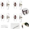 Eyeglass Nose Pads Anti-Slip Upgraded Soft Nose Pad Eyeglass Repair Kit Micro Screwdriver, Tweezers Aviator RB30xx (RB Aviator) view 1