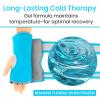 Arctic Flex Wrist Ice Pack Wrap - Hot & Cold Therapy Brace for Hand - Soft Gel for Pain Relief, Rheumatoid Arhtritis, Surgery, Swelling & Sprains - Adjustable Straps for Heating or Cooling Compression view 2