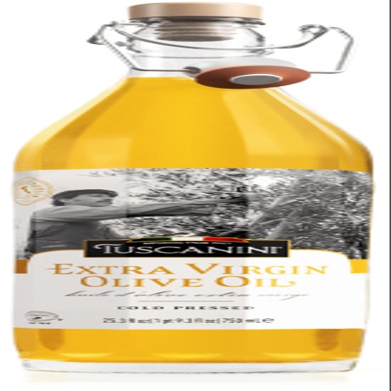 Tuscanini Premium Italian Extra Virgin Olive Oil, 25.3oz | Product of Italy, Ultra-Premium Unfiltered, Cold Pressed, Non GMO, Perfect for Salads, Dipping Oils, Marinades, & Cooking