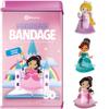 BioSwiss Bandages, Princess Shaped Self Adhesive Bandage Set, Latex Free, Sterile Wound Care, 50 Count view 1