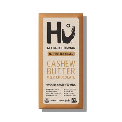 HU KITCHEN Organic Cashew Butter Milk Chocolate Bar, 2.1 OZ