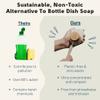 Zero Waste MVMT Dish Washing Bundle Kit | Eco-Friendly Solid Dish Soap, Cedar Soap Tray, Bamboo Pot Brush | Organic, Vegan, Non-Toxic Dish Soap | 3pc. Set view 4