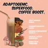 Renude Chagaccino - Chaga Mushroom Powder, Mushroom Coffee Drink Mix with Adaptogens, Natural Energy and Immune Support, Vegan, Keto, Zero Calorie Mushroom Blend Powder - 30 Servings view 2