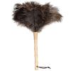 iHUFeather Ostrich Feather Duster 16 inch Feather Duster Fluffy Natural Genuine Ostrich Feathers with Wooden Handle and Eco-Friendly Reusable Handheld Ostrich Feather Duster for Cleaning Supplies view 1