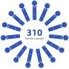 Metene 310 Count 30 Gauge Sterile Lancets for Blood Sugar Test, Dark Blue view 3