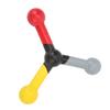 Astibym Trainer, Hand Eye Coordination Trainer, Improving Hand Eye Coordination Speed Triangular Design Speed Training Tool for Outdoor Office Home,Chess and Cards, Leisure Sports view 2