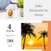 Air Freshener for Home, 4 Pack, Hawaiian, Odor Eliminator for Small Area Closets Bathroom Pets Strong Odor, Up to 120 Days view 2