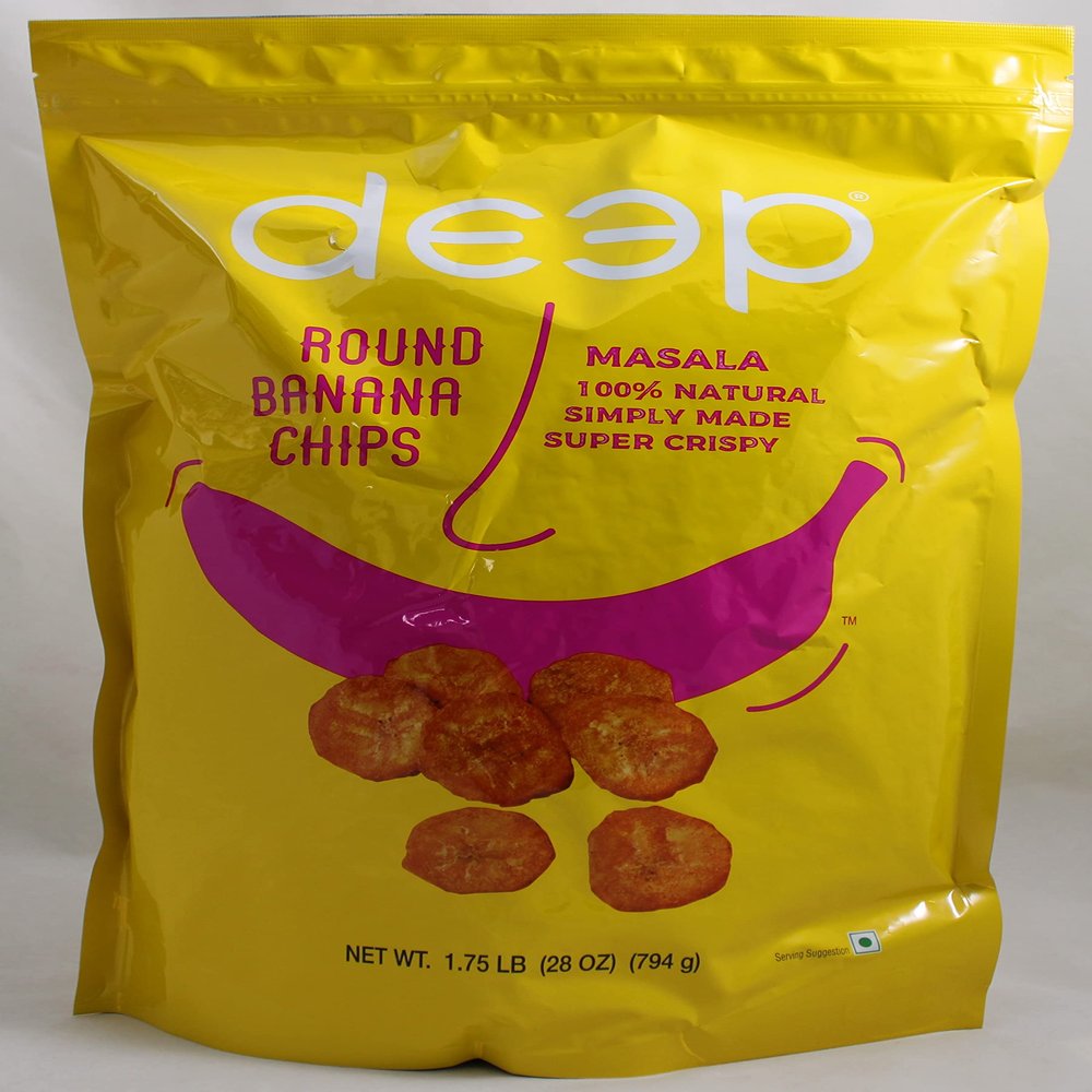 Round Banana ChipsMasala 28Oz