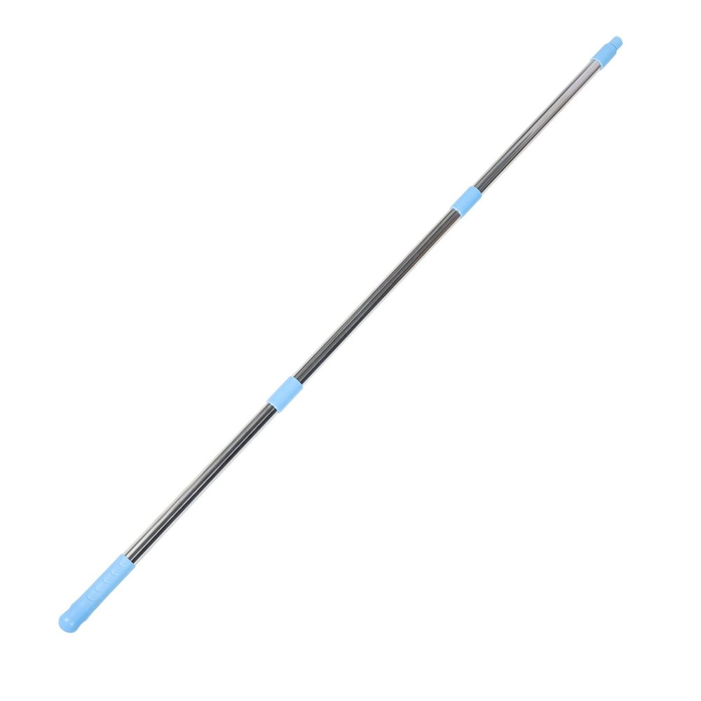 1set Detachable Stainless Mop Rods Replacement Mop Rods for Household Cleaning Easy to Connect Strong Design for Hard Reach Areas for Brooms
