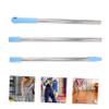 1set Detachable Stainless Mop Rods Replacement Mop Rods for Household Cleaning Easy to Connect Strong Design for Hard Reach Areas for Brooms view 4