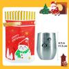 HRX Package 50pcs Christmas Goodie Bags, 5.8x9x2.4 inch Drawstring Candy Treat Bags for Food Cookies Gift Giving view 4