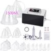 Meifuly Vacuum Therapy Machine with 1500ML Large Cups, Vacuum Cupping Machine, Vacuum Cupping Therapy Sets with 24 Vacuum Cups and 3 Pumps, 0-60 cmHg view 1