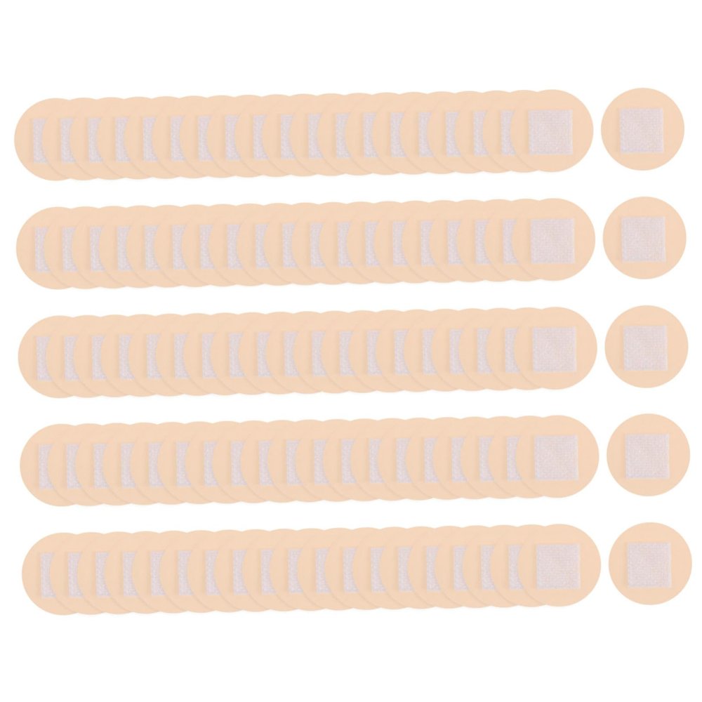 Beavorty 100pcs Knuckle Bandages Waterproof Fingertip Bandages Wounds Protector Adhesive Comfortable and for Bleeding Stopper