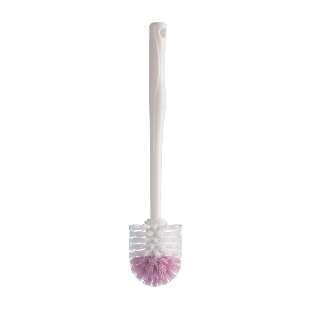 TOMYEUS Toilet Brush Household Toilet No Dead Angle Clean Wall-Mounted Squat Toilet Hanging Toilet Brush Long Handle Toilet Brush (Color : B, Size : 8x39CM)