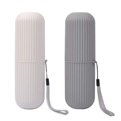 2PCS Travel Toothbrush Holder Portable Toothbrush Case, Business Trips Wash Cup Carrier
