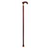 AMOCHO Wooden Walking Canes with Rubber TipNatural Wood Walking StickSolid Wood Cane for SeniorsBalancing Lightweight CaneComfortable T Handles (Size : 90cm/35in) view 2