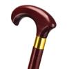 AMOCHO Wooden Walking Canes with Rubber TipNatural Wood Walking StickSolid Wood Cane for SeniorsBalancing Lightweight CaneComfortable T Handles (Size : 90cm/35in) view 4