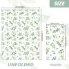 50 PCS Disposable Greenery Guest Napkins Eucalyptus Paper Napkins Soft Absorbent Guest Paper Towels for Bathroom Kitchen Parties Dinners or Events view 2