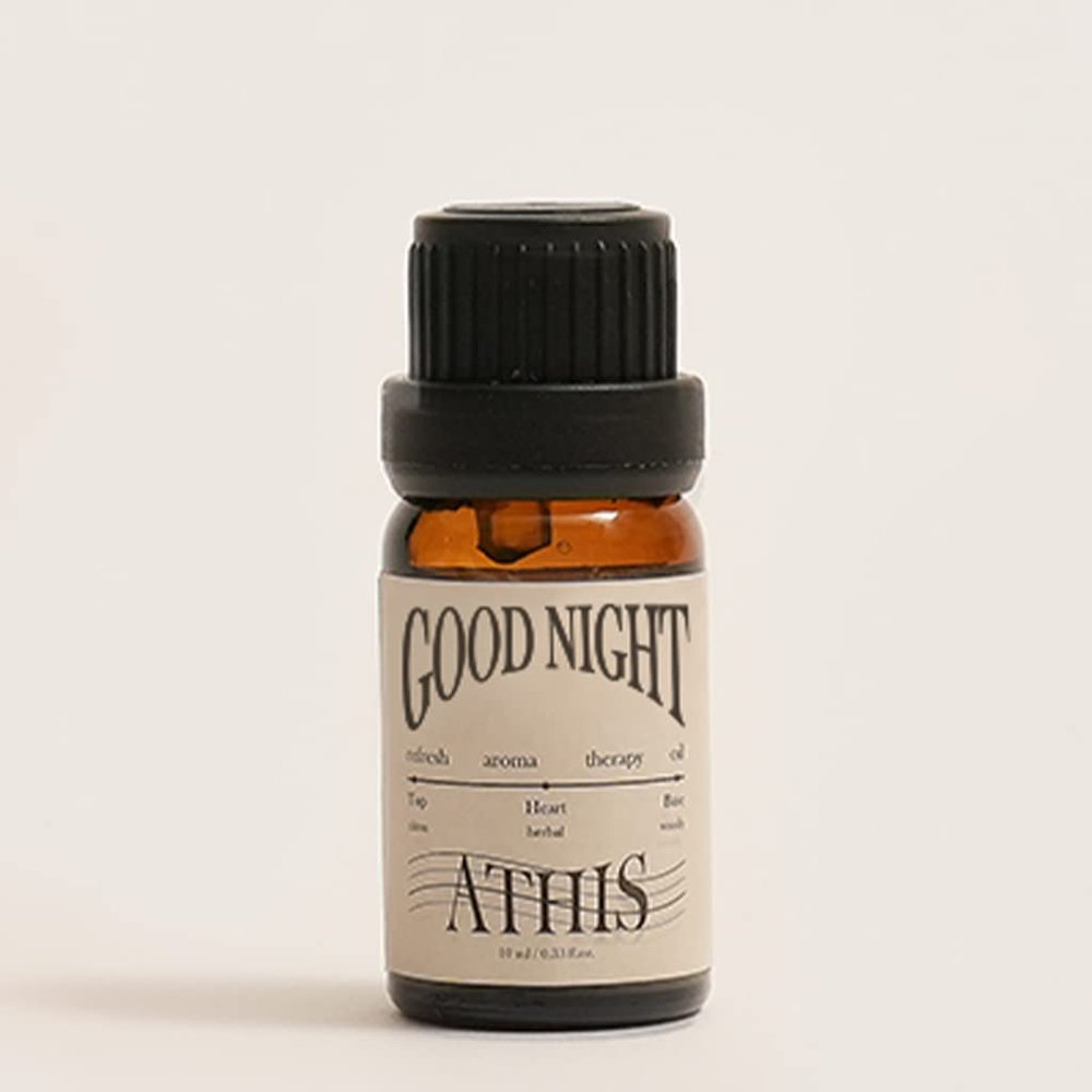 Athis Organic Essential Oil Blends - Invigorating, Calming & Uplifting Scents for Home & Office (Sleeping)