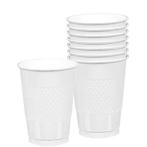 Better With Age White Plastic Favor Cup (Pack Of 25) - 16 Oz. | Elegant & Disposable Drinkware, Perfect For Birthdays, Weddings, Anniversaries, Milestone Events, & More