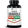 Healthfare Graviola Soursop Extract 5000mg | Annona Muricata | 200 Vegan Capsules | High Potency Leaf & Fruit Blend | Non-GMO | Gluten-Free | Made in USA view 1