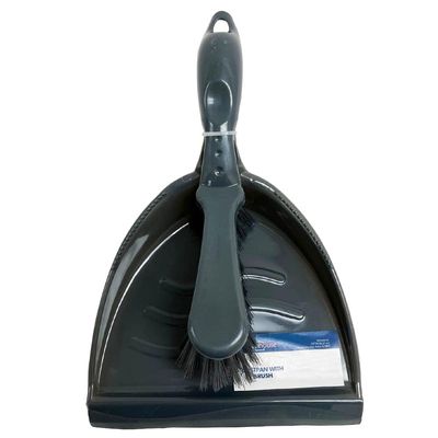 1 Plastic Dust Pan Cleaning Brush Handheld Hand Broom Small Home Crumbs Kitchen Set Clear Dustpan Brush Hand Broom Duster Cleaner Wiper Sweeper Cleaning Dust Combo