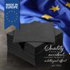 Black Beverage Napkins (300 Count) 2-Ply Disposable Cocktail Napkins for Bar, Weddings, Parties, Events, Premium Quality and EU Made view 2