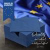 Dark Blue Beverage Napkins, 2-Ply Disposable Paper Napkins-Bar, Cocktail, Weddings, Birthday, EU Made, (300 Count) view 3
