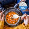 PAMI 400-Pack Medium-Weight Disposable Bulk Plastic Teaspoons for Parties, Weddings, Catering, Takeout & More (Soup Spoons White) view 4