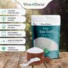 Viva Doria Malabar Black Peppercorns, Whole Black Pepper, Black Peppercorn, 12 Oz and Pure Sea Salt, Coarse Grain, 2 lb, For Grinder Refills, 2 Piece Set view 2