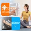Extra Large Ice Pack for Injuries Reusable, Physical Therapy Cold Pack w/2 Straps for Full Back Knee Pain Relief, Hot Cold Compress Gel Ice Wrap for Swelling, Bruises, Large Ice Pad 23.2" x 14.5" Blue view 3