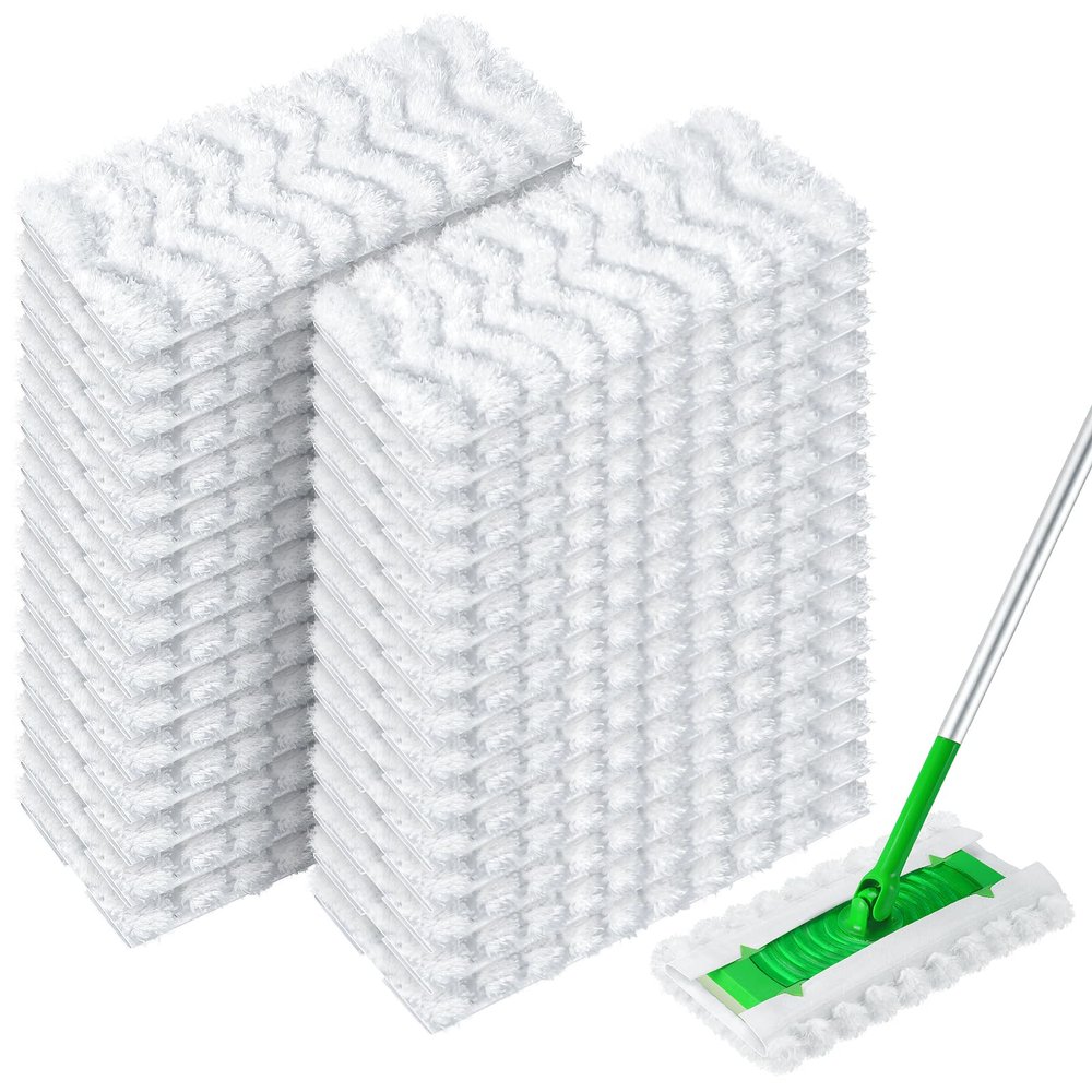 AIR U+ Dry Mop Pads for Swiffer Sweep and Mop, Heavy Duty Pet Dry Sweeper Refills, Sweeping Cloths for Cleaning Hardwood Floor Dust and Hair, Disposable, Unscented, 30 Count