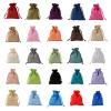 50PCS Burlap Gift Bags with Drawstring Linen Jewelry Pouches Wedding Hessian Jute Bags for Birthday Party Wedding Favors Gift Art and DIY Craft 9 Sizes (7x9 Inch) view 1