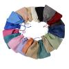 50PCS Burlap Gift Bags with Drawstring Linen Jewelry Pouches Wedding Hessian Jute Bags for Birthday Party Wedding Favors Gift Art and DIY Craft 9 Sizes (7x9 Inch) view 2