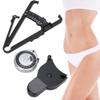 3 Piece Metric Body Fat Tester with Retractable Caliper & Waist Measurement Tape for Fitness & Activity Monitoring, Body Composition Analysis view 2
