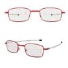 WEBUP Foldable Sunglass Photochromic Reading Glasses Progressive Multifocal Fold Up Sun Readers Box +1.5 +2.0 +2.5 +3.0 +3.5 (Color : Red, Size : Diopter+3.0) view 2