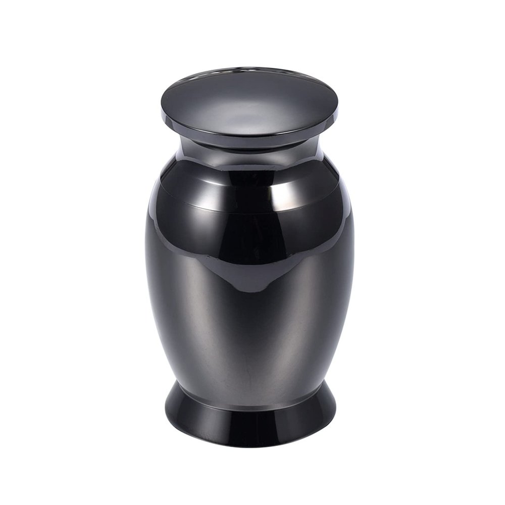 SHEIL 73 * 45mm Engravable Funeral Urns for Ashes Keepsake Urns Bone Ash Holder Cremation Urns Funeral Casket