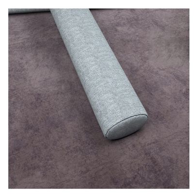 Bed Wedge Pillow Bed Gap Filler Headboard Pillow Fill The Gap Between Your Headboard and Mattress Bed Gap Filler Headboard Pillow Gap Soft Gap Headboard (Color : Gray, Size : 45X10X22cm)